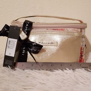 Tahari travel make up bag